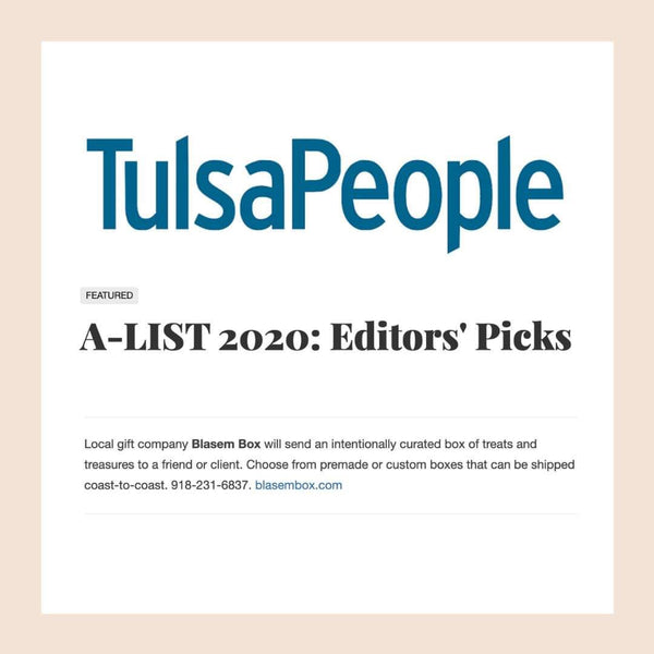 News: Blasem Box Featured in Tulsa People Magazine
